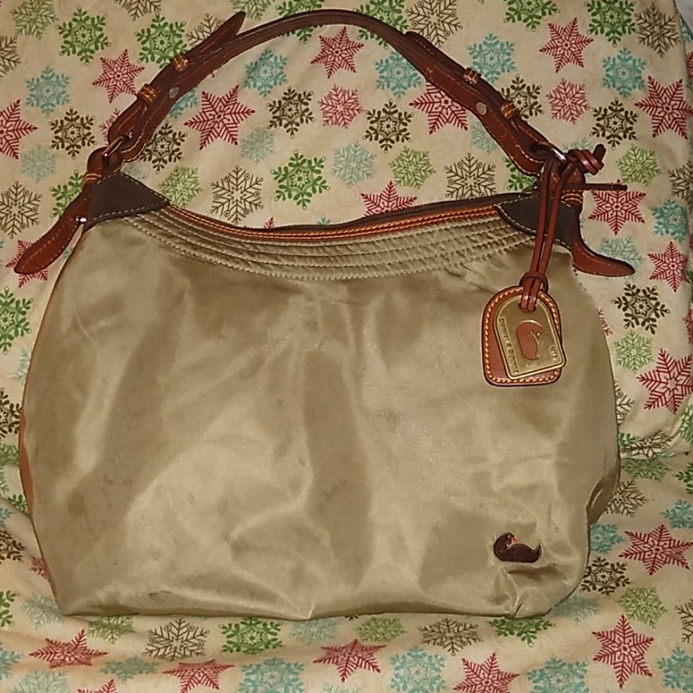 Dooney & Bourke canvas hobo